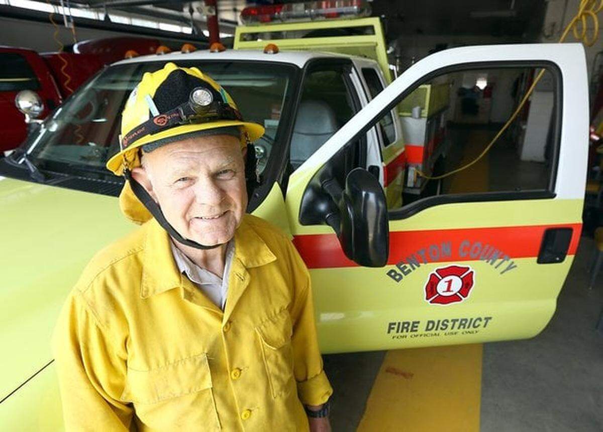 Benton County Fire District #1 volunteer firefighter William “Bill” Morrison