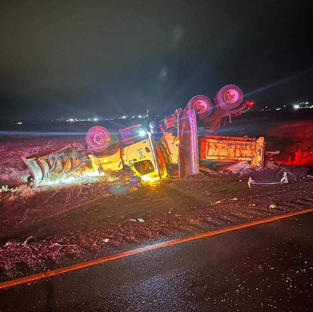 A semi truck driver is accused of driving drunk when he collided with a Washington state snowplow working along Interstate 90 on Saturday.