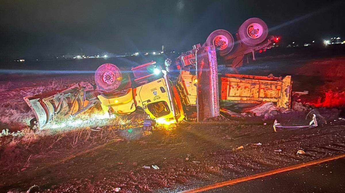 A semi truck driver is accused of driving drunk when he collided with a Washington state snowplow working along Interstate 90 on Saturday night.