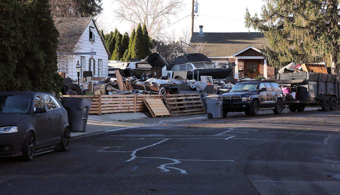 Richland has paused code enforcement legal action in Benton County Superior Court against the owner of this junk- and debris-cover property at 1312 Hains Ave. in Richland.