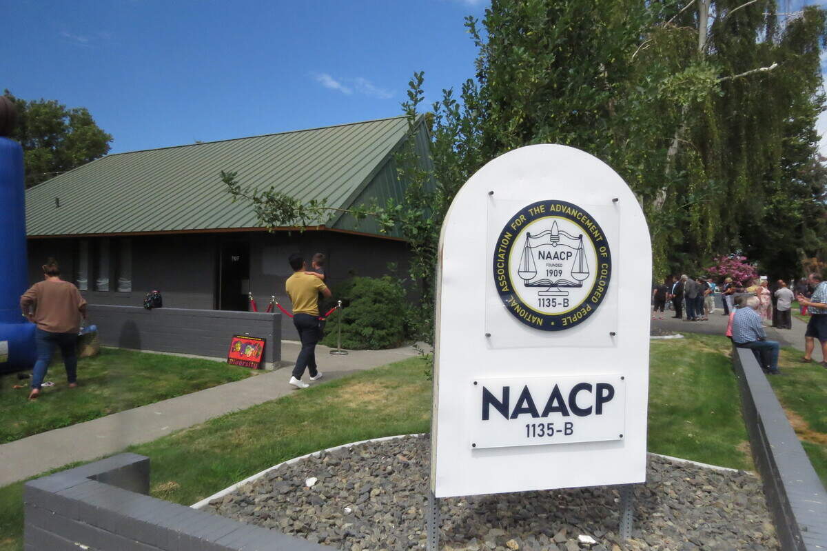 The new building for the NAACP of Tri-Cities opened its doors Saturday. Chapter President Irving Brown said the new building offers a safe place for people to come with their problems.