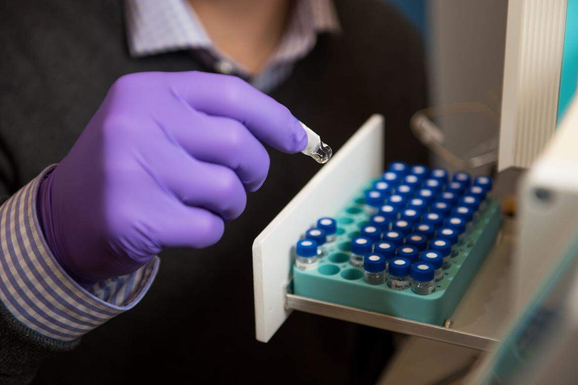 As part of their research on the effects of vaping, scientists at PNNL and the University of Rochester Medical Center study the building blocks of proteins — called peptides — to identify which undergo changes and the possible impacts on biological processes and pathways.