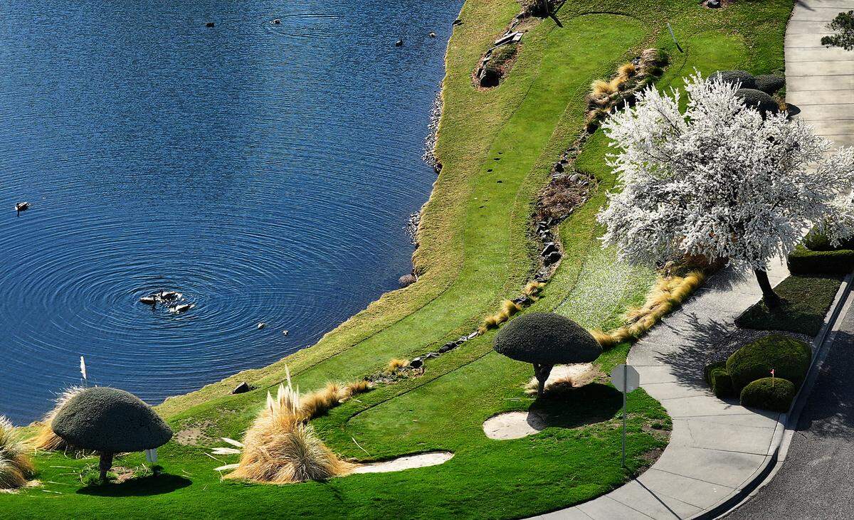 The 18-hole putting course at the Canyon Lakes Golf Course is located at the entrance to the course on South Olson Street in Kennewick.