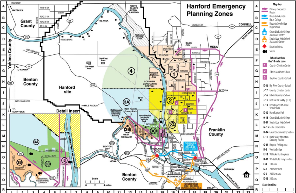 WA counties near nuclear plant ready for radiation emergency | Tri-City ...