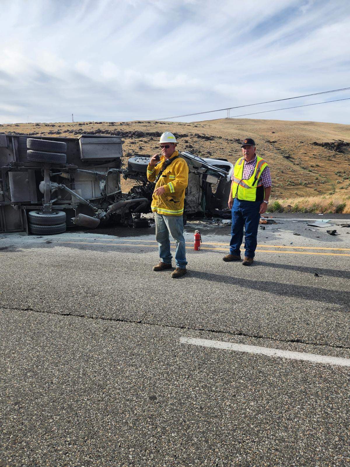 A crash on Highway 12 on June 13 left a Kennewick man dead and a Burbank man seriously hurt.
