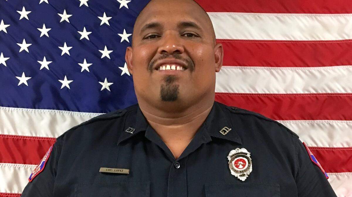 Luis Lopez died last week after battling COVID-19. He was a longtime volunteer with West Benton Fire Rescue.