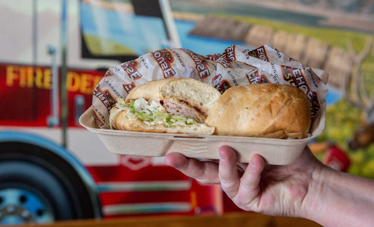 A new Firehouse Subs location opened near Horn Rapids housing development in Richland on Friday.
