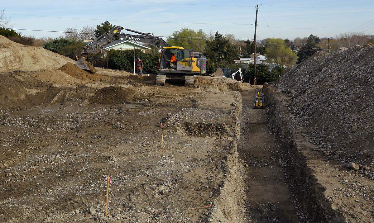 Site preparation has started for construction of a new gas station, convenience store and laundromat at 1400 W. 10th Ave. in Kennewick. The 0.7-acre site is owned by Jaspinder Dhillon.
