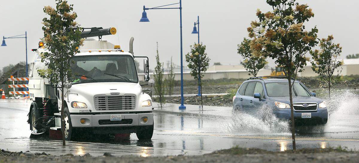 An atmospheric river forecast to reach the Tri-Cities from the Pacific Ocean could dump up to a quarter inch of water in the community Tuesday.