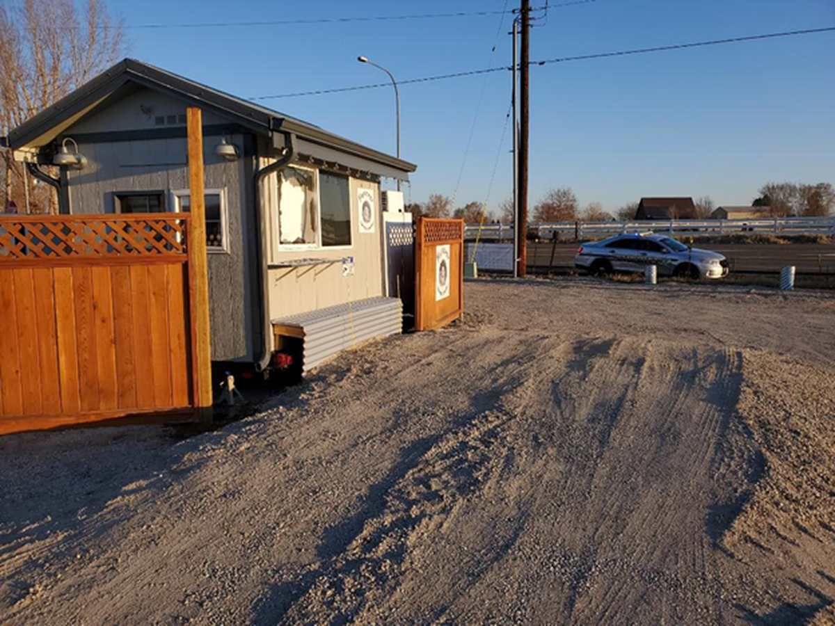 Fintucky Coffee on Highway 397 was one of five coffee stands to be burglarized in the Tri-Cities early Tuesday.