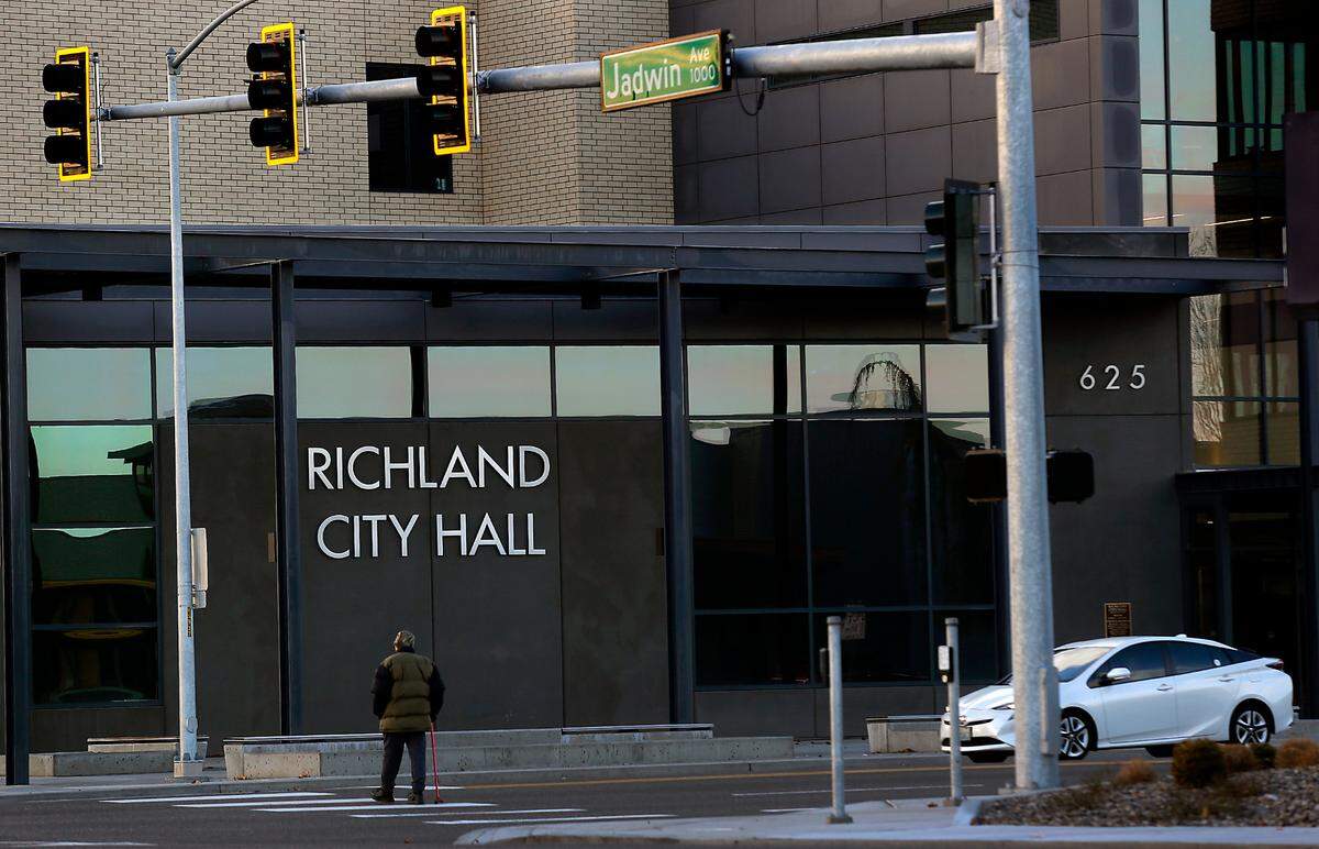 Richland City Hall at 625 Swift Boulevard in Richland.