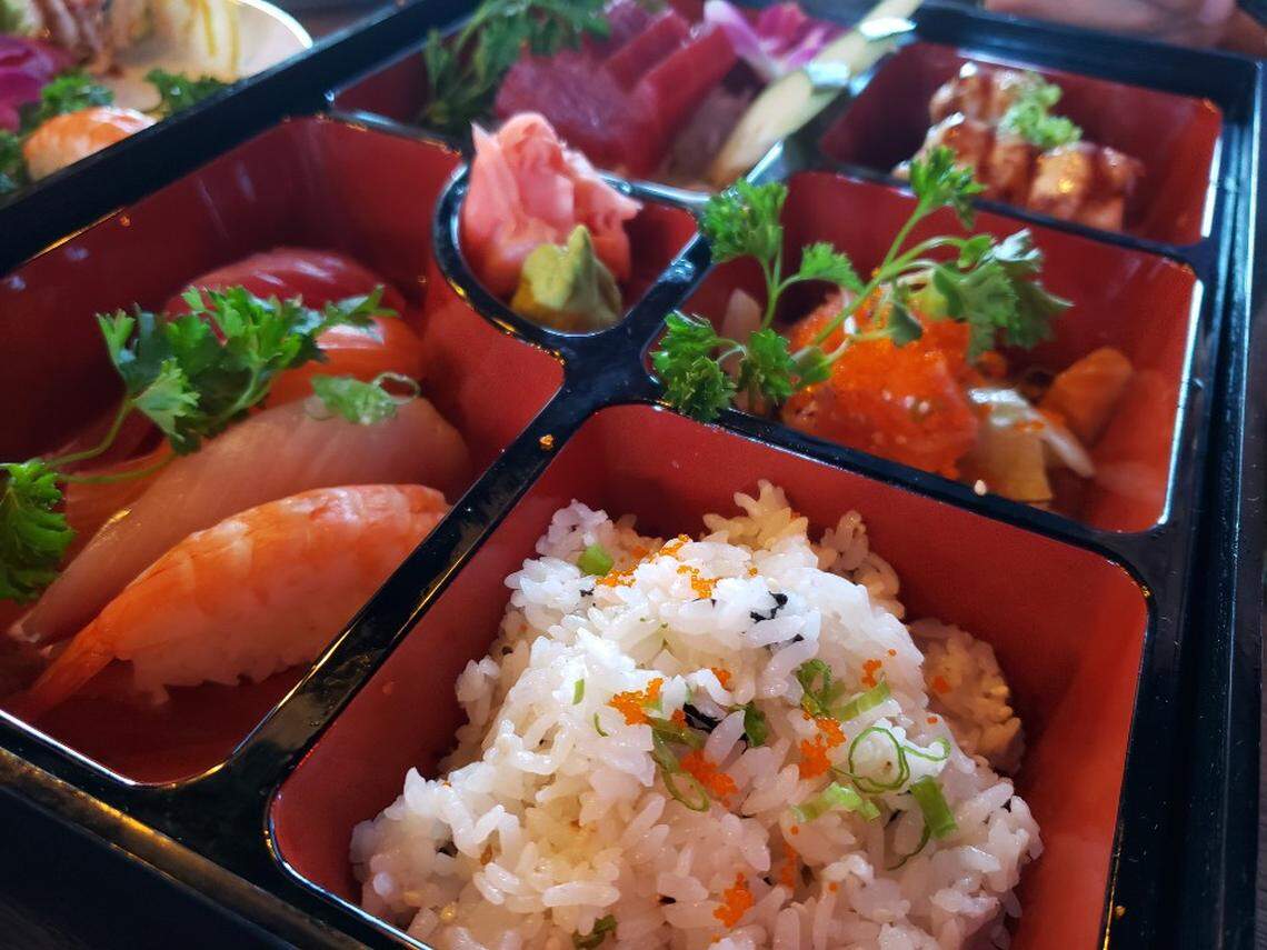 Tokyo Sushi & Teriyaki, which opened in late July in Kennewick, serves Bento box lunches.