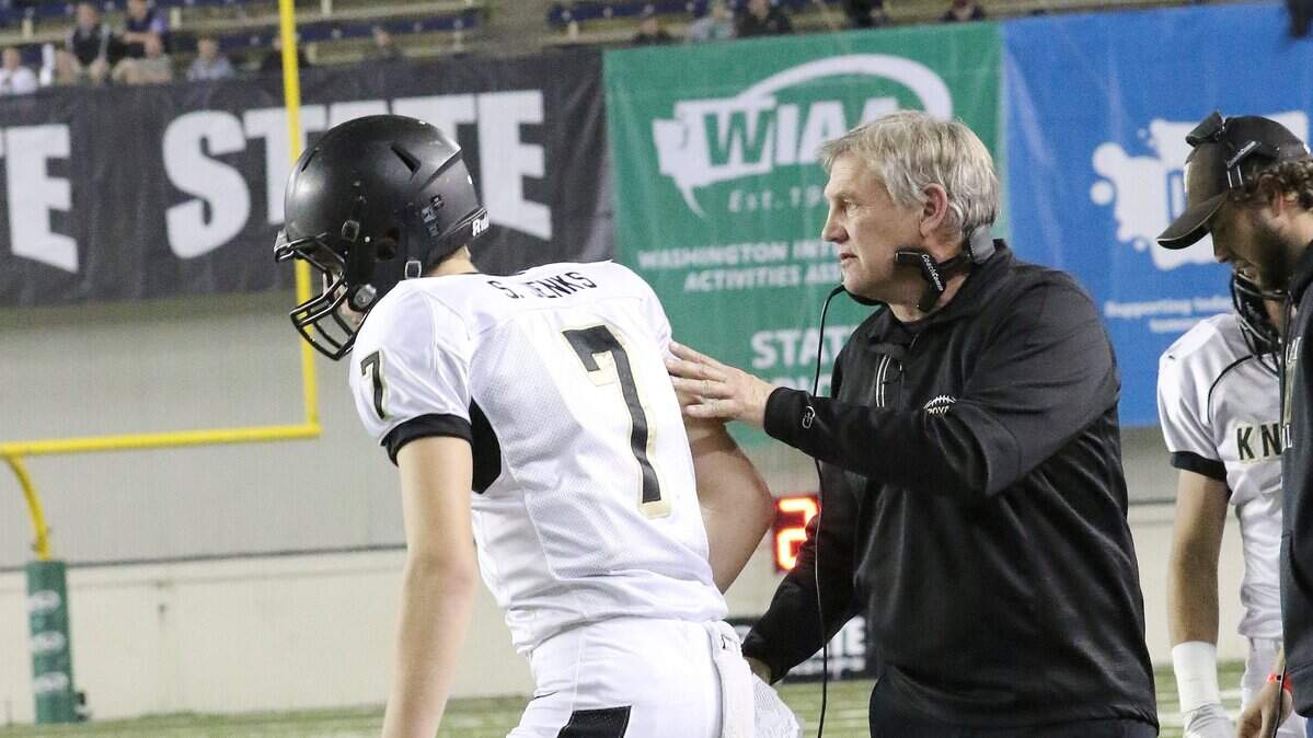 Royal coach Wiley Allred will have plenty of returning firepower as the Knights being their campaign for a fourth consecutive state title. Among the veterans is quarterback Sawyer Jenks (7).