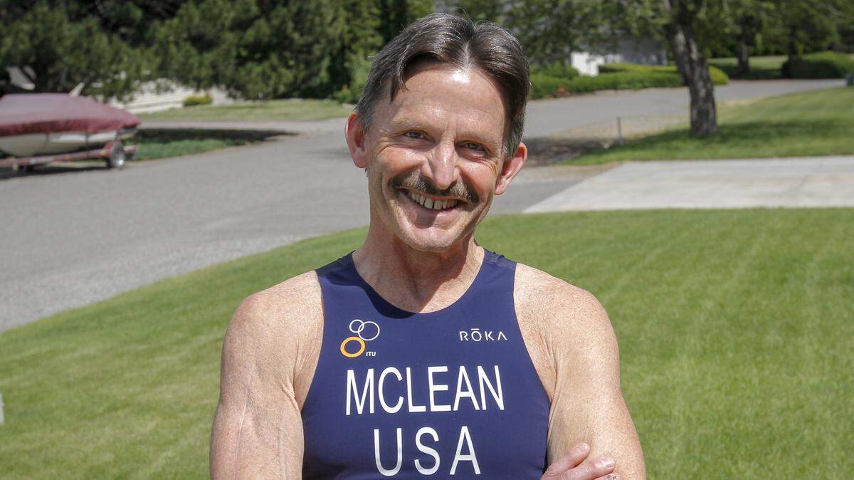 Mark McLean, 63, of Richland, will compete for Team USA in the duathlon at a world championship event in Denmark.