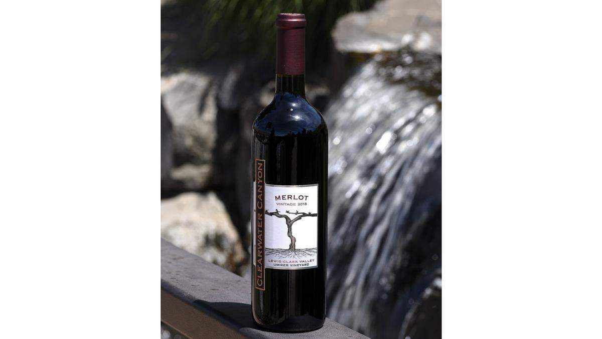 The Clearwater Canyon Cellars 2018 Umiker Vineyard Estate Merlot from the historic Lewis-Clark Valley received a gold medal this summer at the 2020 Cascadia International Wine Competition.