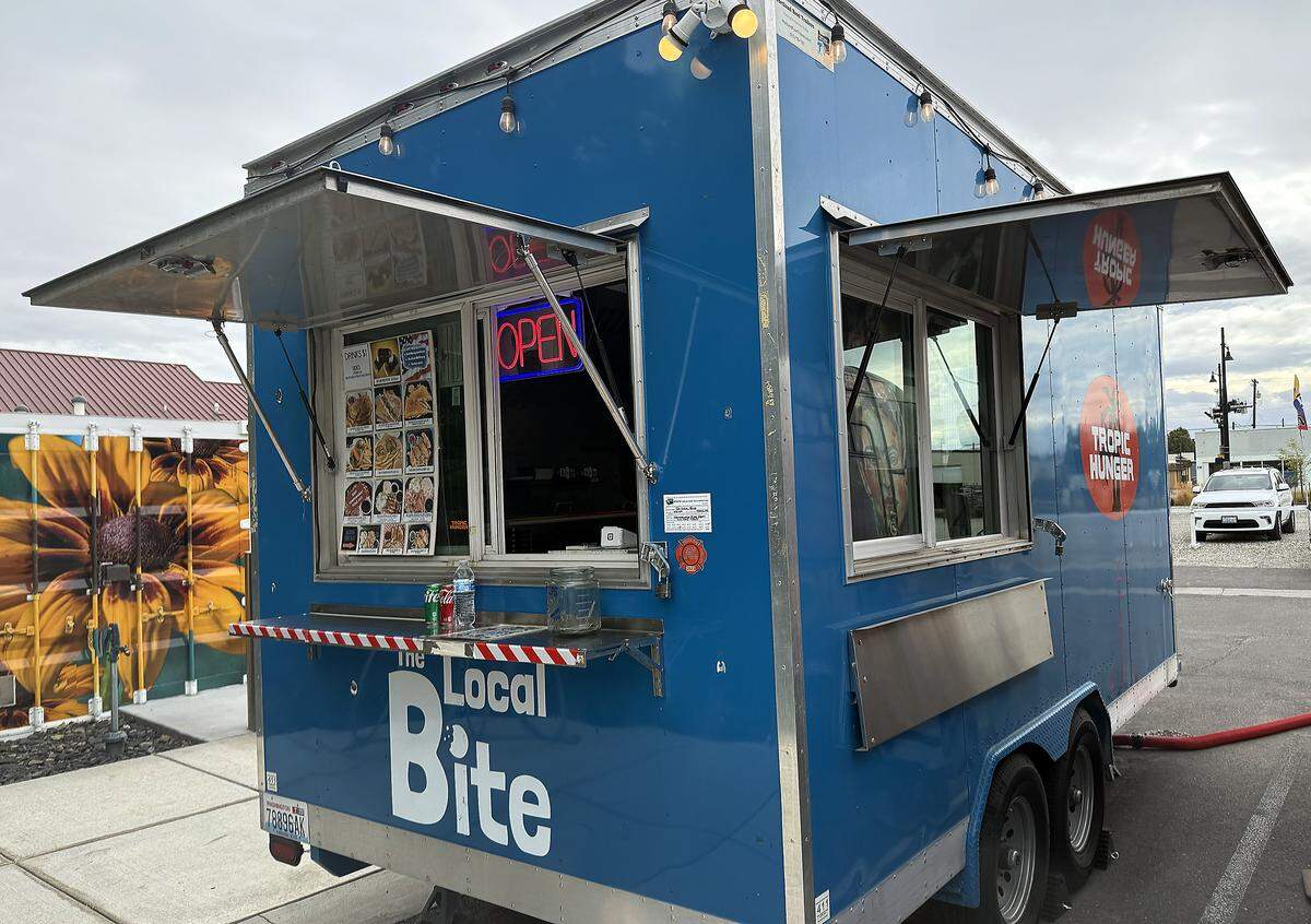 The Local Bite, a Hawaiian-influenced food truck, moved to Kennewick’s Columbia Gardens in 2025. 
