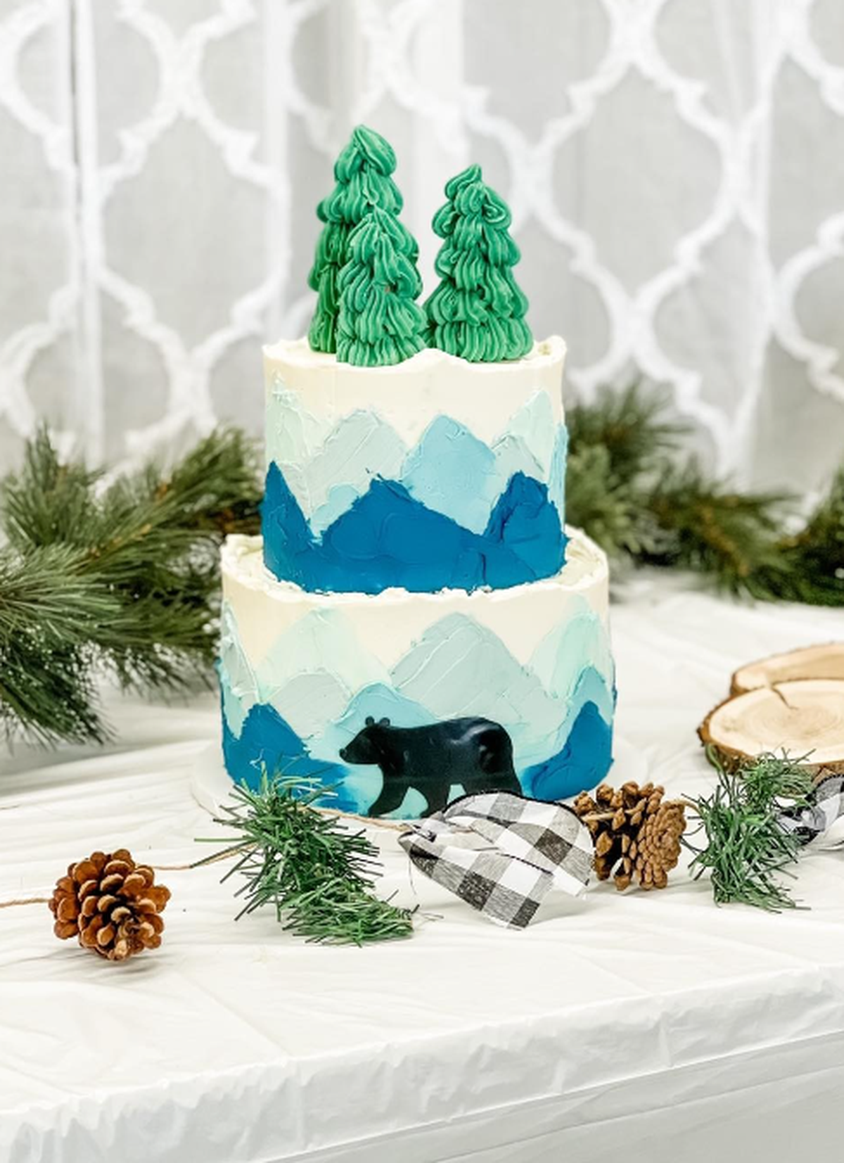Baby shower cake from Cakes By Lisa LLC