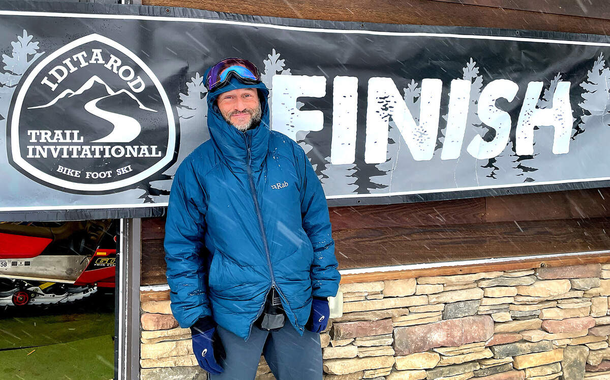 Brandon Lott of Burbank recently finished the 350-mile Iditarod Trail Invitational race in Alaska on foot. It was the second time Lott participated in the event.