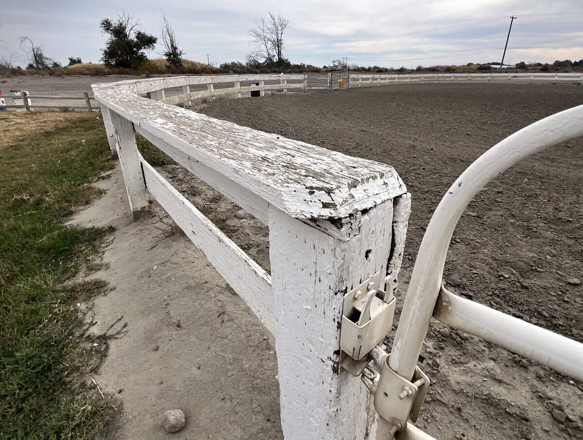 With the assistance of Big D’s Construction, volunteers from the fair board and rodeo committee demolished the old arena wooden fencing and replaced them with new metal poles and panels.
