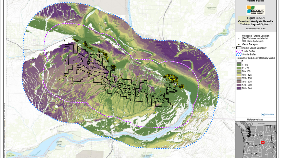 Gov. Inslee supports wind farms ahead of Horse Heaven decision during Tri-Cities visit