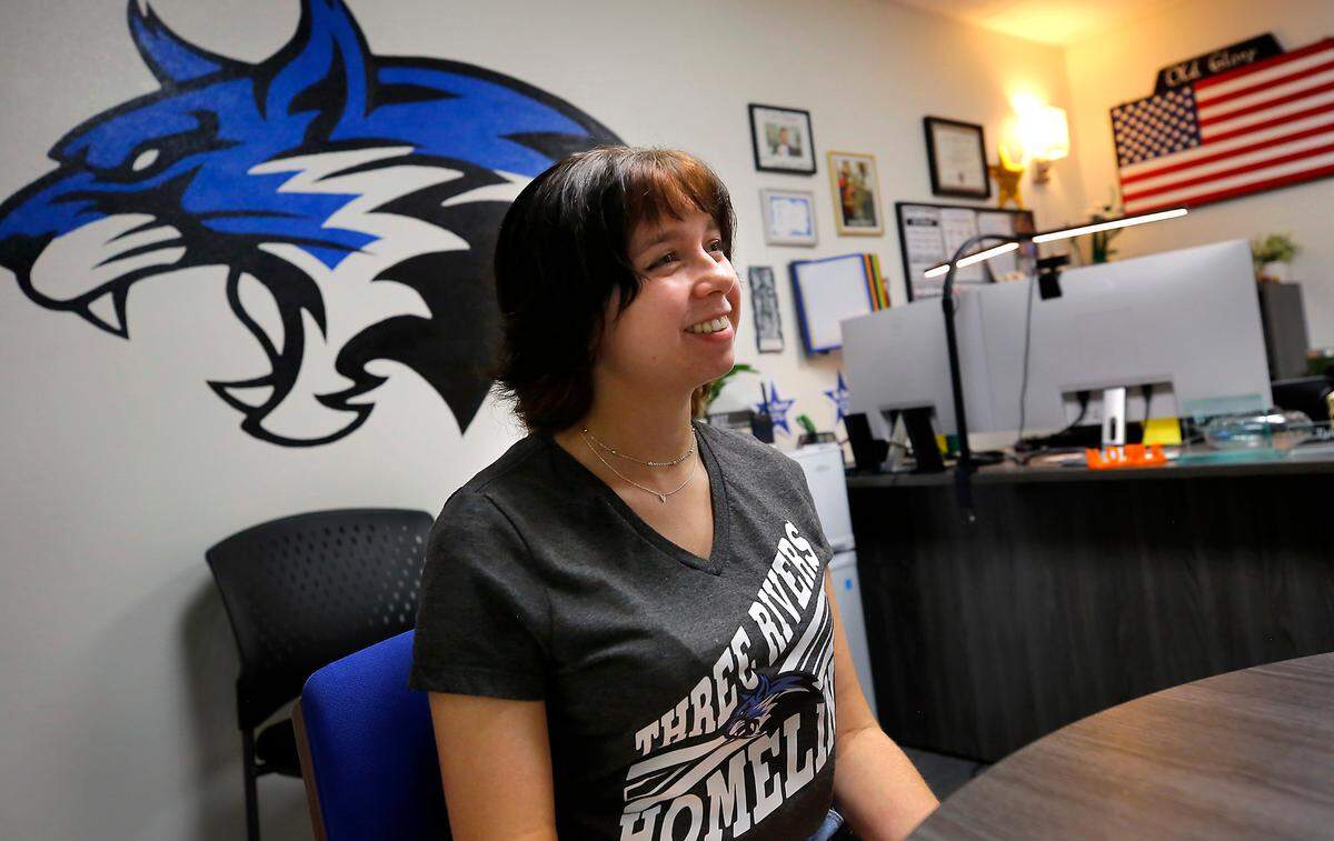 Lena Olsen is one of 23 to graduate in 2025 from Three Rivers HomeLink in Richland.