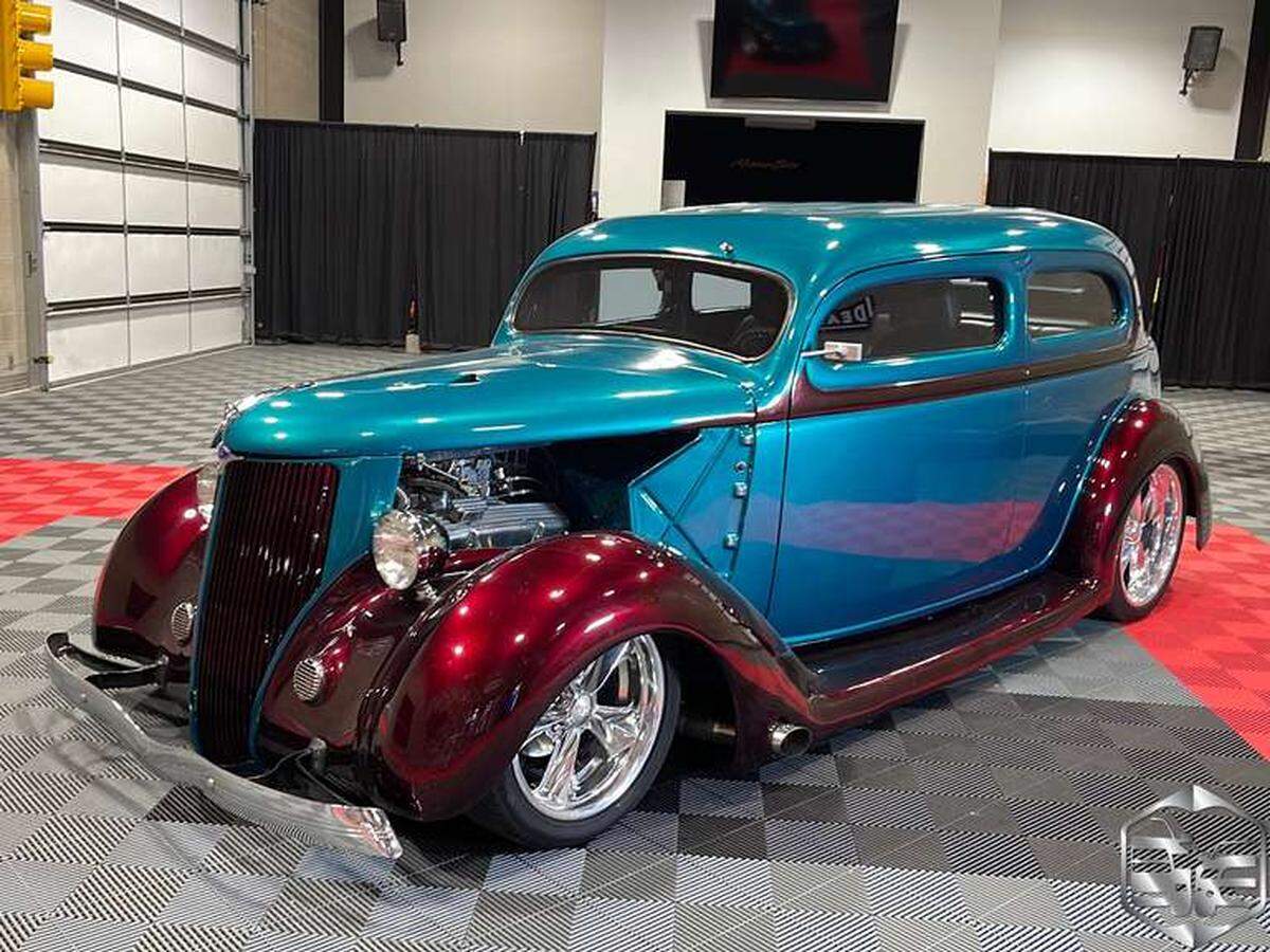 A 1936 Ford Humpback is up for auction at the 4th annual Northwest Collector Car Auction in Pasco.