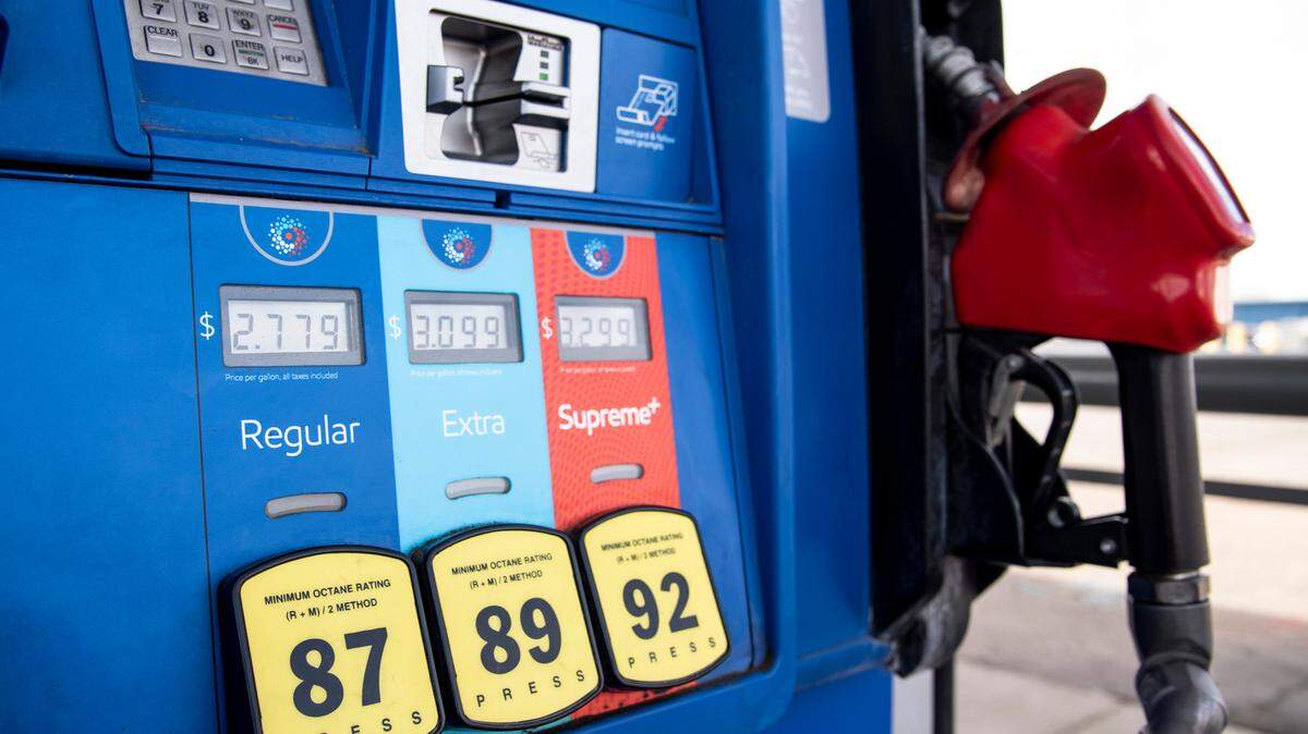 Gas pump file photo