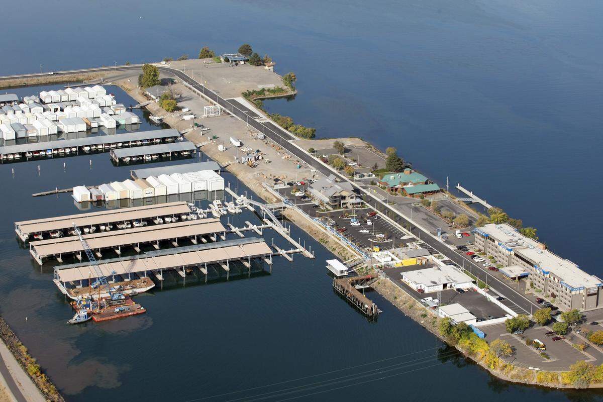 A new grant will help transform Kennewick's asphalt-covered Clover Island into a friendlier place for pedestrians and fish.