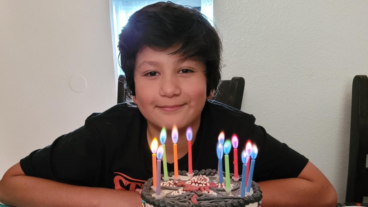 Joseph Martinez, seen here at one of his birthdays, was shot at a Kennewick home on Feb. 29, 2024, while he was with two other boys.