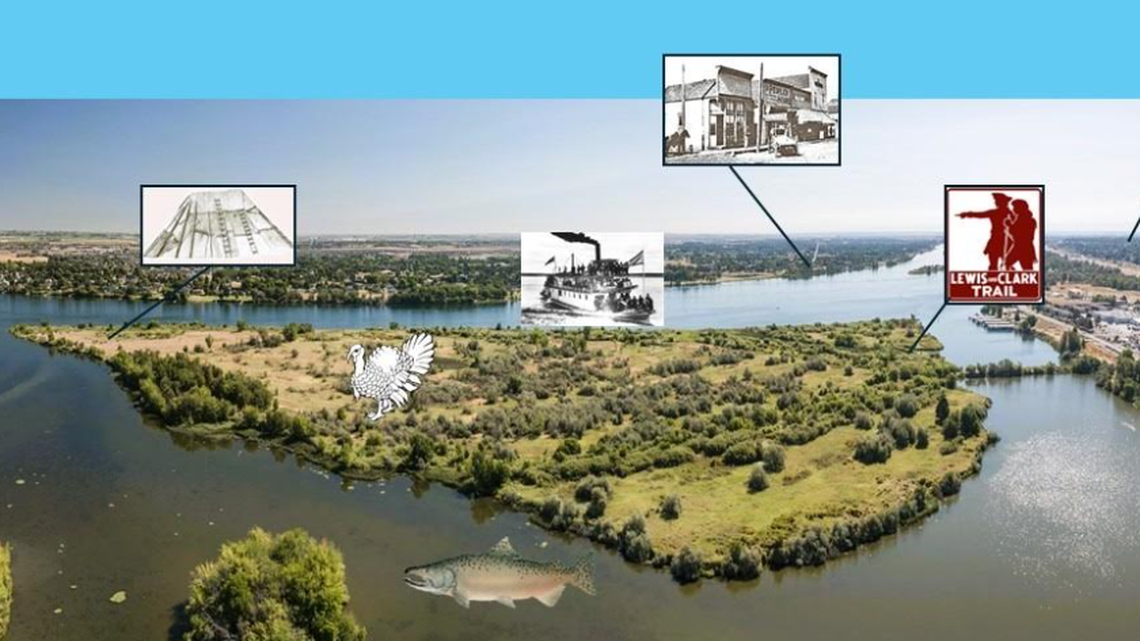 Take a guided historical walk on Richland island before access is torn out