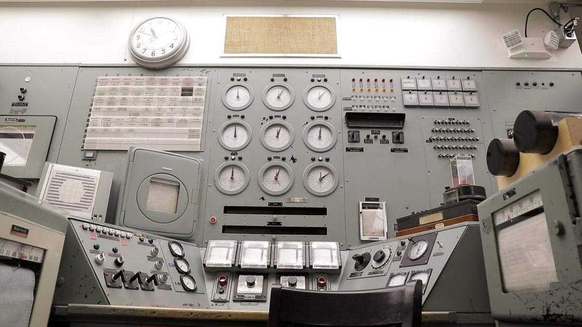 Visitors can sit at the control panel where historic B Reactor was operated during World War II through part of the Cold War.