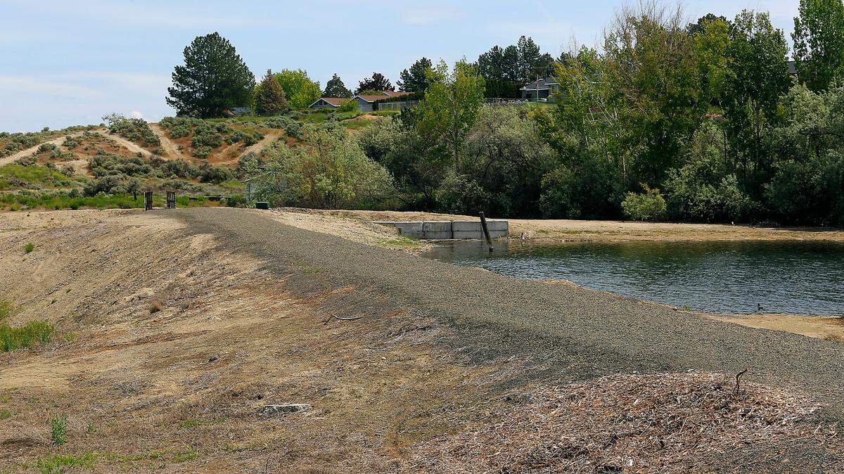 Blair Reservoir Dam, which created Elliot Lake just outside of Kennewick, is listed by the Washington state Department of Ecology as being in poor condition but not at risk of failure.