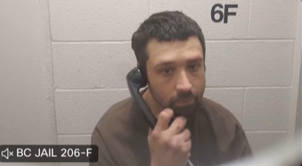 Travis W. Carmen is accused of attacking a man with a sword during a home invasion robbery.