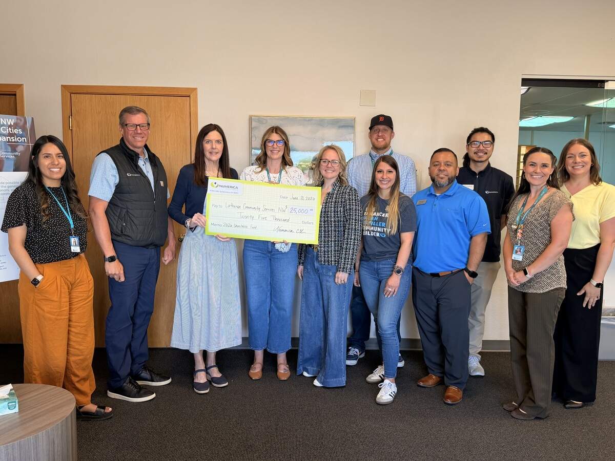 Lutheran Community Services Tri-Cities received $25,000 in funding from Numerica Charitable Fund.
