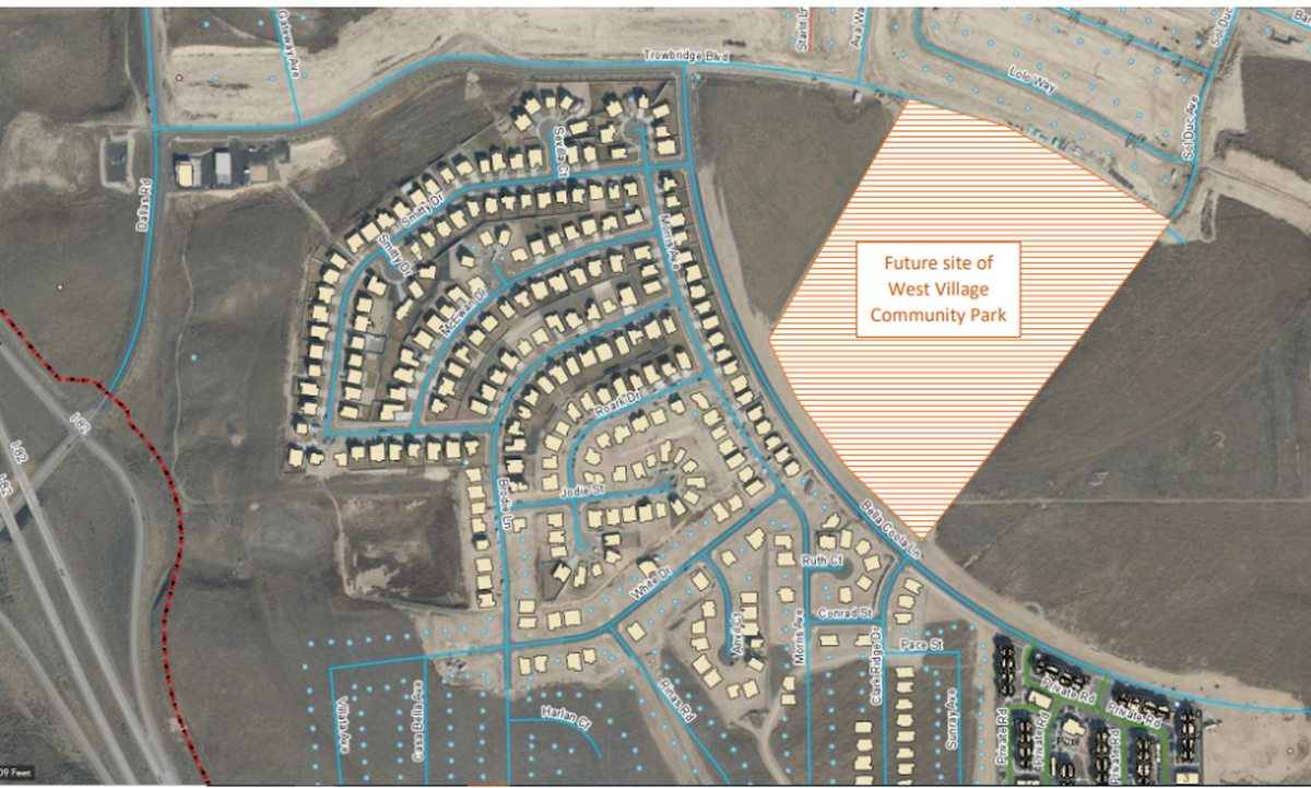 The city of Richland has started construction of the first 4.5-acre section of the future West Village Community Park in the Badger Mountain South neighborhood.