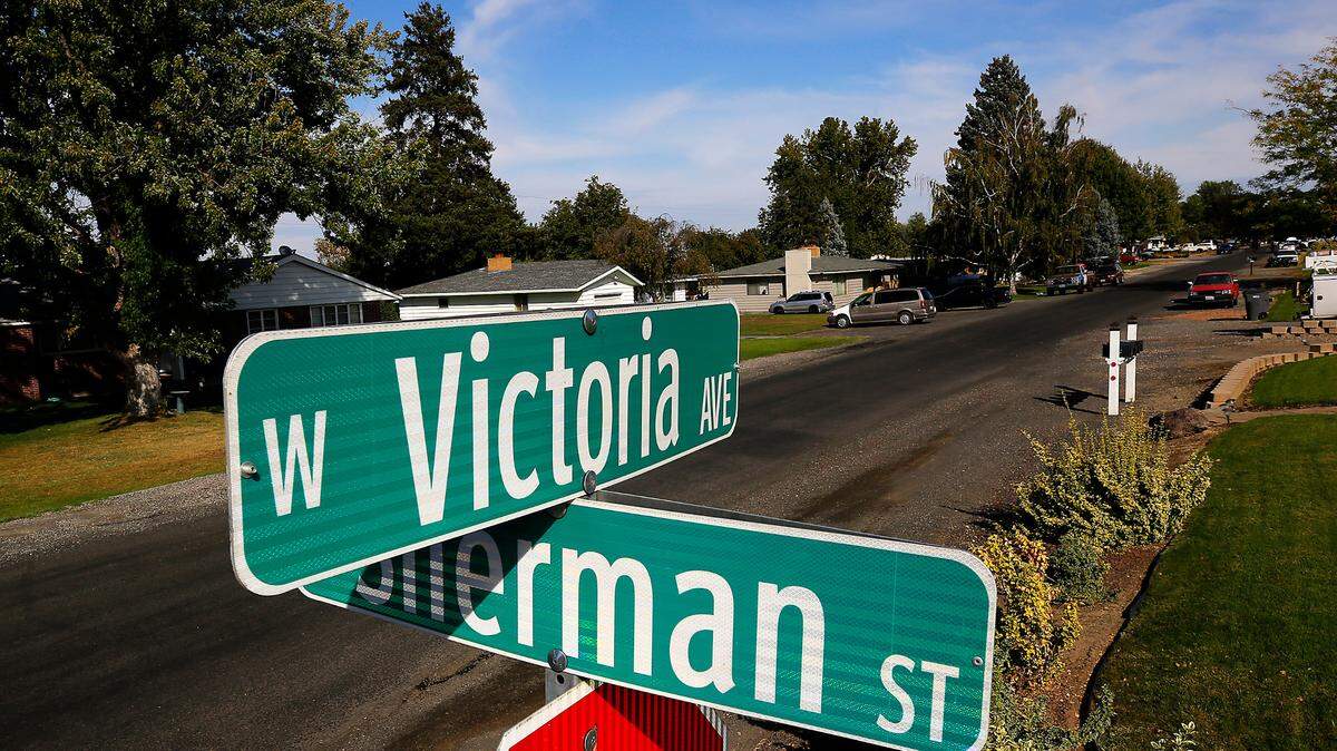 Billene “Billi” Cameron, 65, after she was attacked by two pitbulls who entered her yard on West Victoria Avenue in an unincorporated Kennewick neighborhood.
