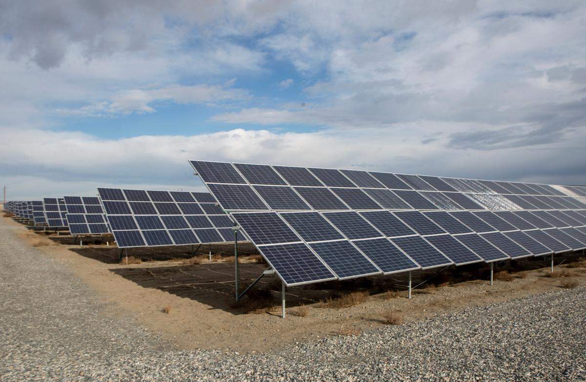 The Horn Rapids Solar, Storage and Training Project near Richland will produce enough electricity for about 600 homes in Richland.