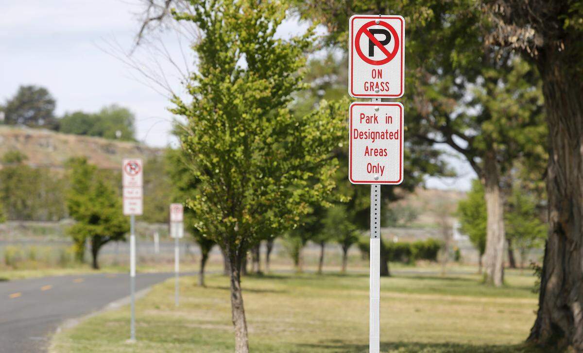 Recent parking changes near the Columbia Park Pond in Kennewick has added extra distance for disabled and elderly anglers to acces the popular fishing spot. Watch a video at: tricityherald.com/video