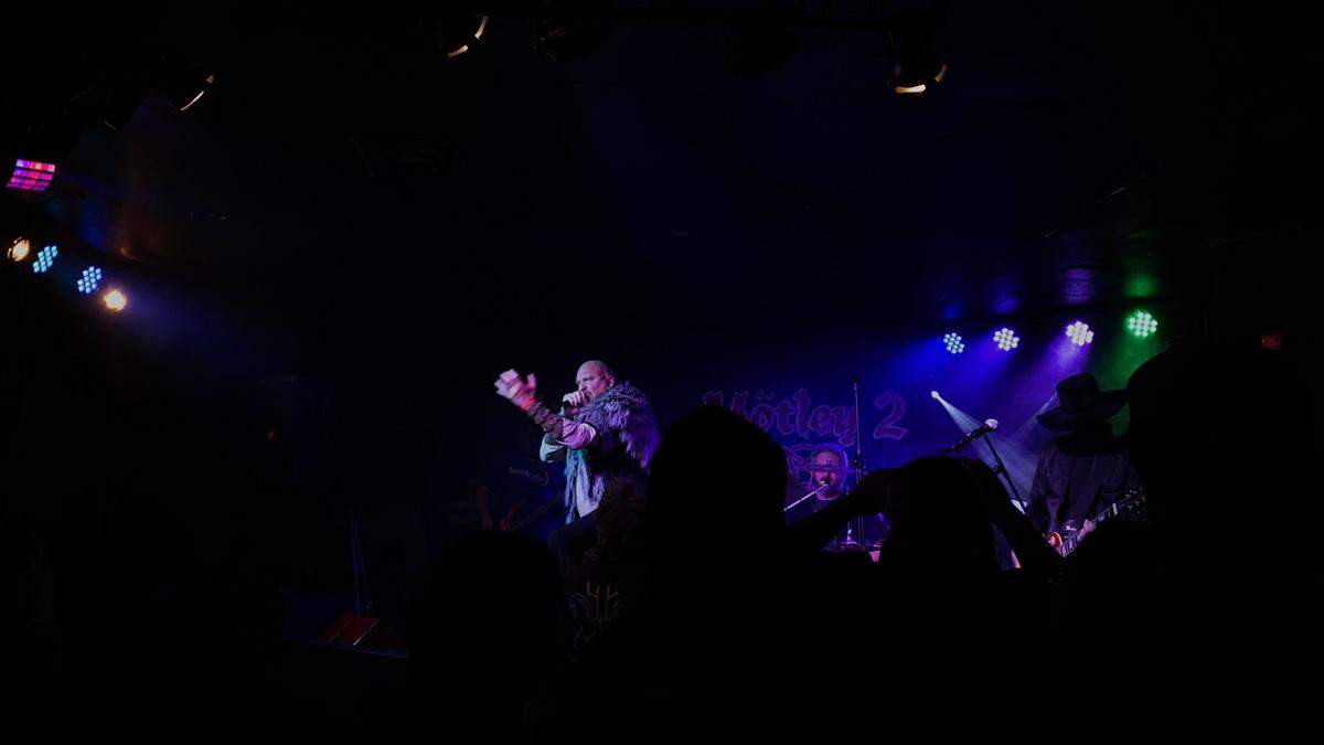 The opening night crowd at Ray’s Golden Lion enjoyed local rock music from Forest of Hate at the grand reopening Oct. 28.