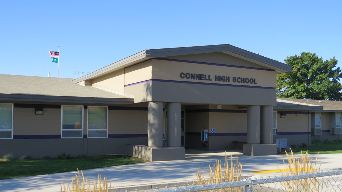 Connell High School in the North Franklin County District in Connell, Wash.