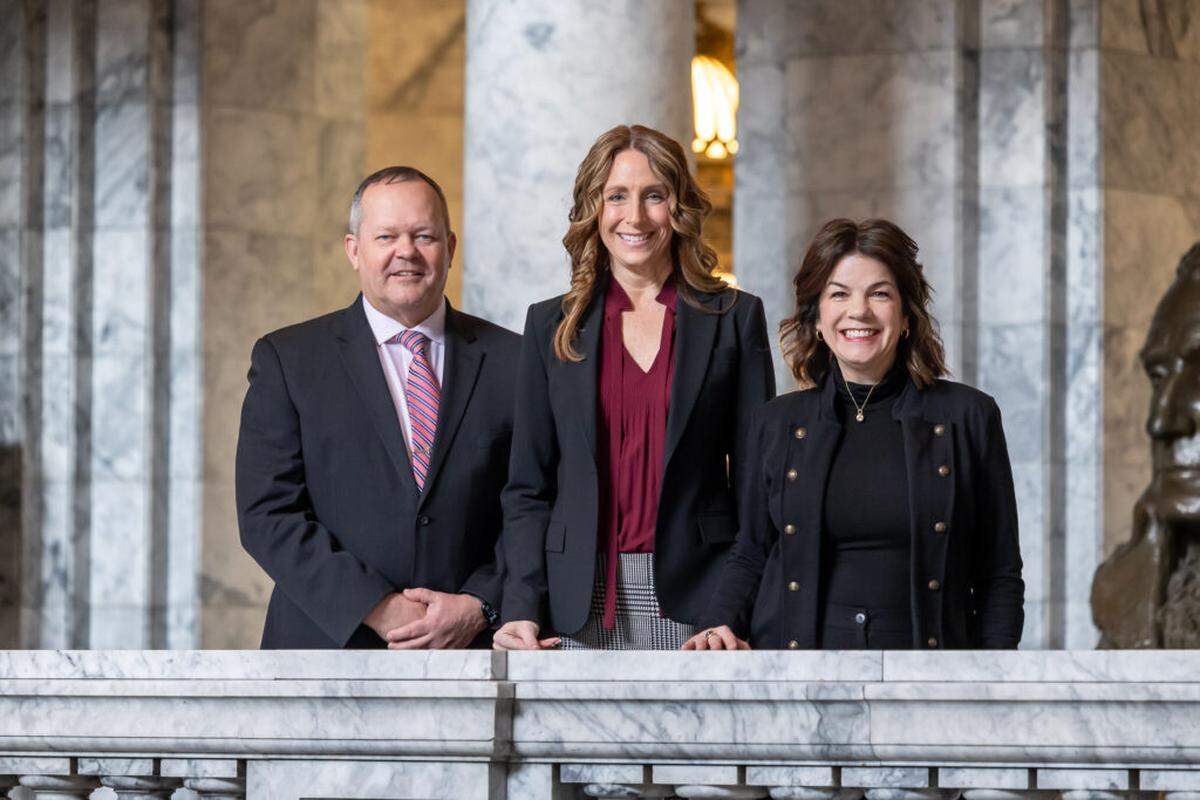 8th LD Legislators - Sen. Matt Boehnke, Rep. Stephannie Barnard, and Rep. April Connors, March 24, 2023.