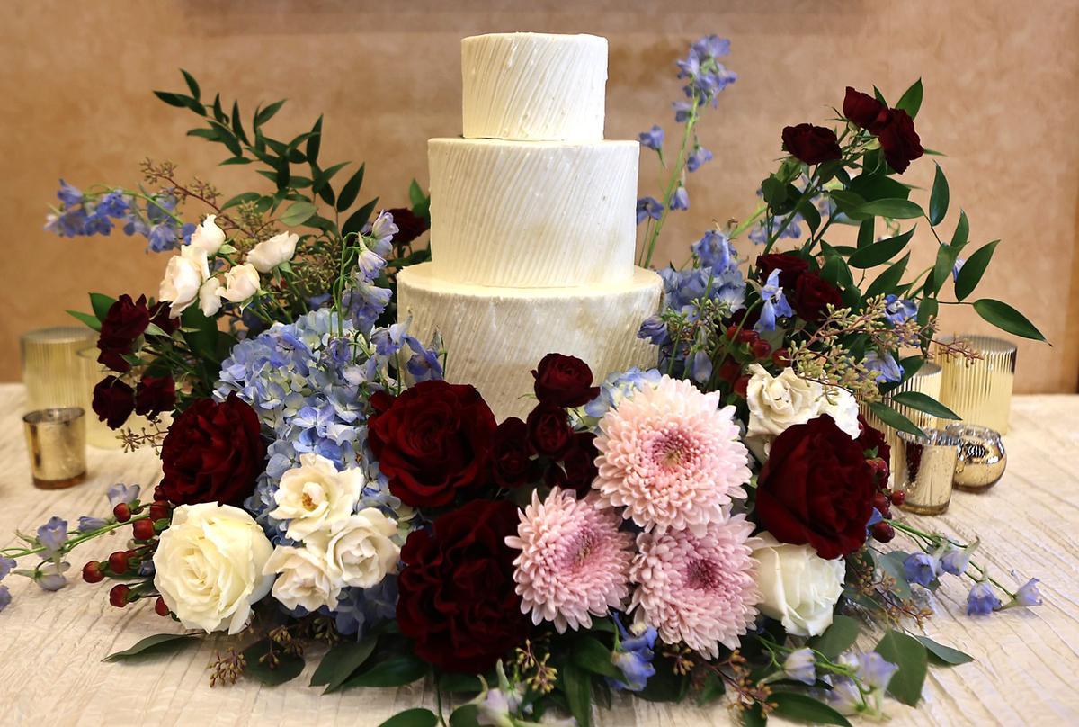 Hundreds of lush flowers got a fresh purpose after the wedding between Amanda Mason and Kevin Moe at Terra Blanca Winery & Estate Vineyard in Benton City.