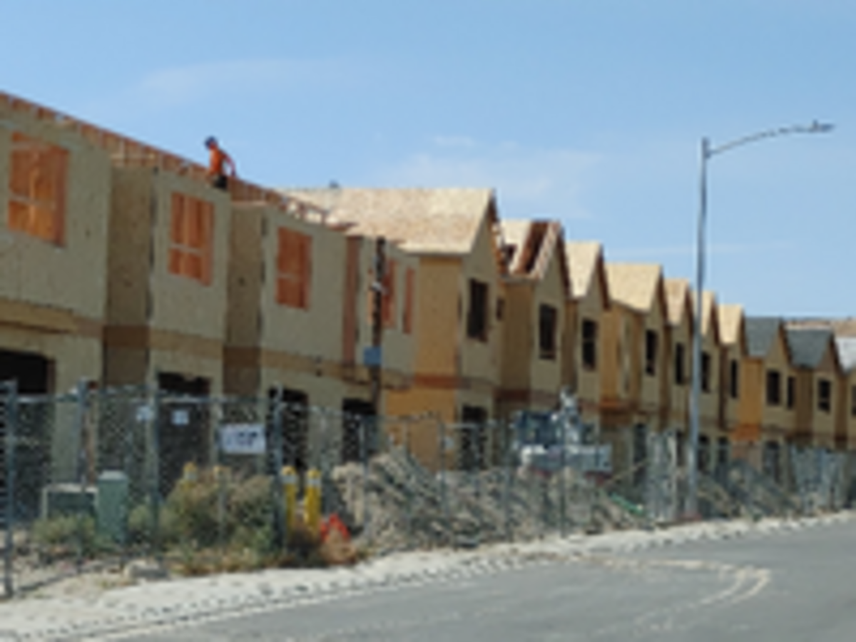 A 137-unit townhome complex was being built last year near Keene and Albion in West Richland.