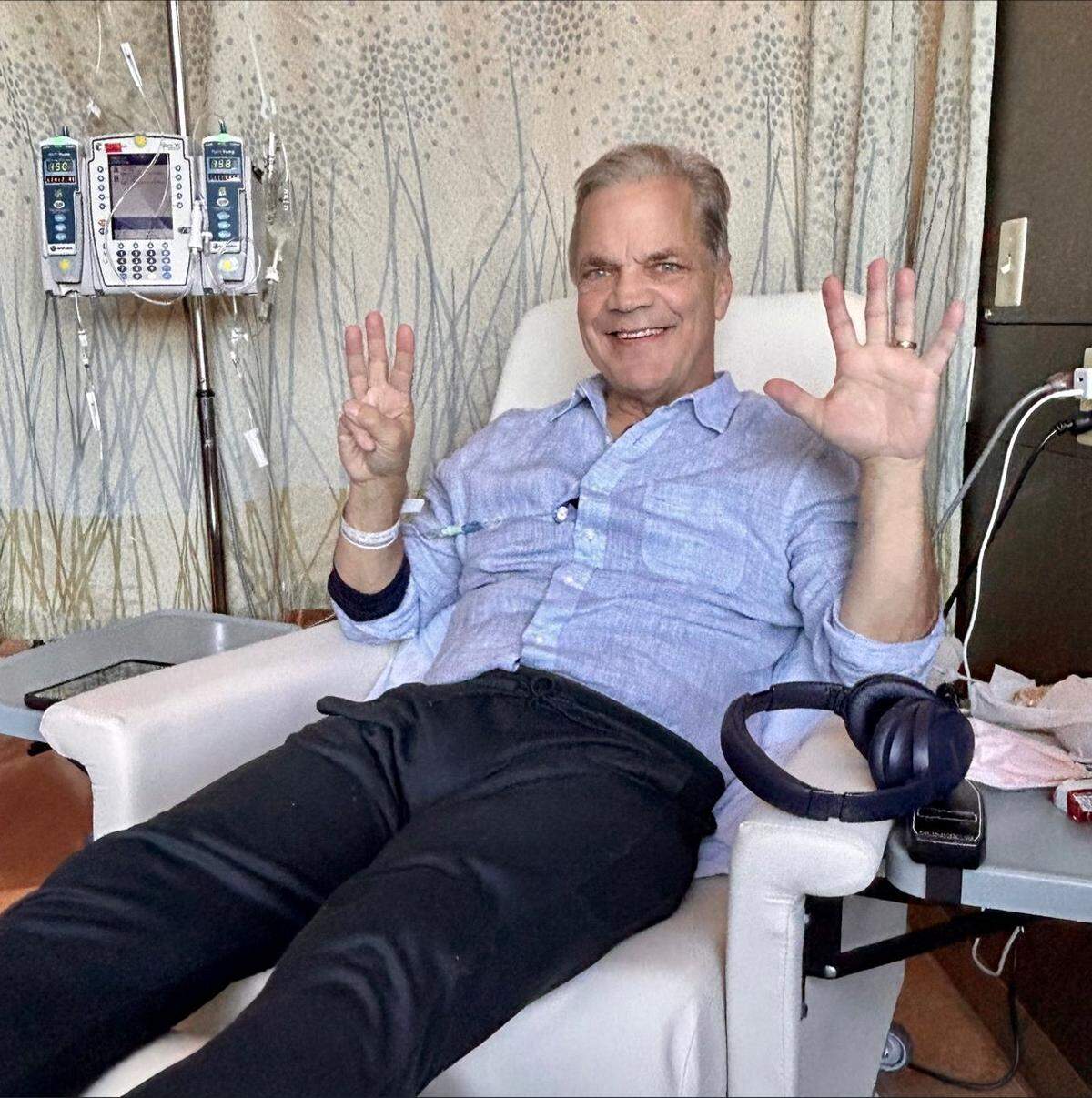 After chemotherapy, radiation and surgery to treat cancer, Jim Hall is now doing well and will continue to regain his health during retirement.