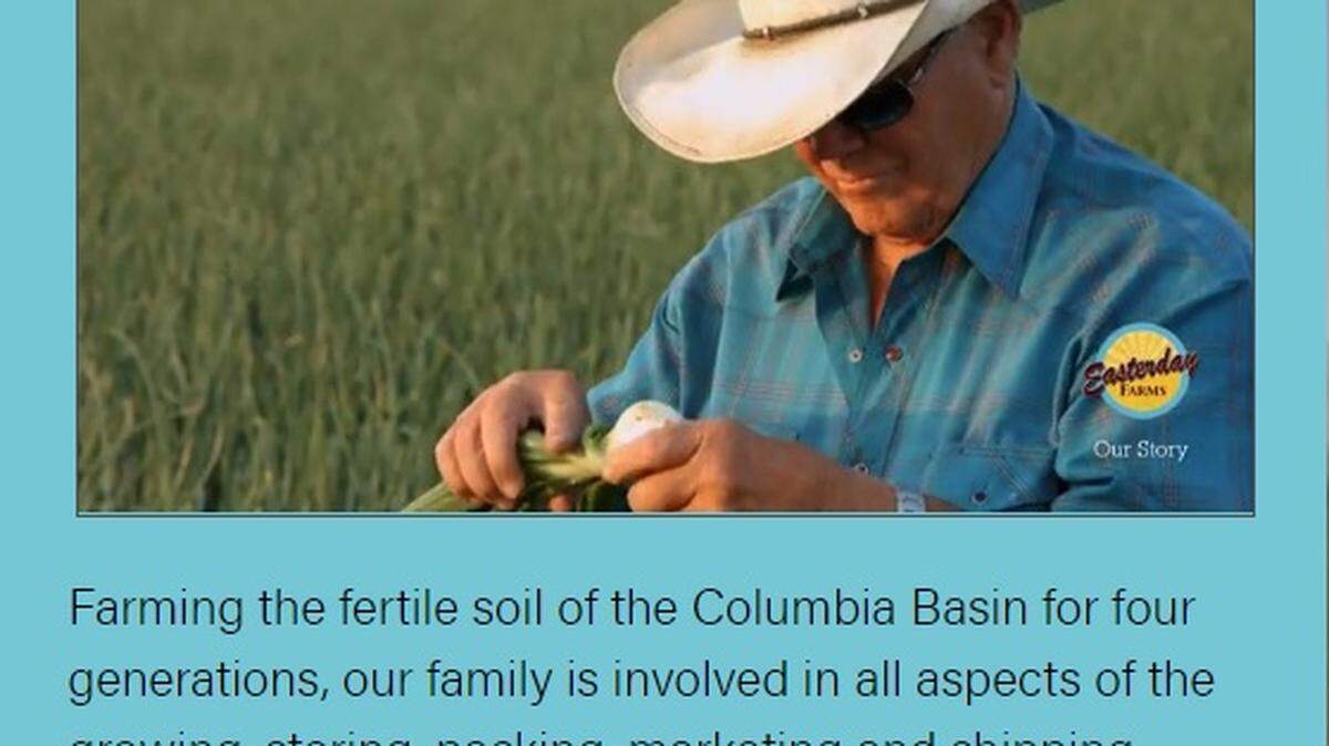 Gale Easterday was featured in promotional material for his family’s company. The patriarch died in a crash Thursday afternoon.