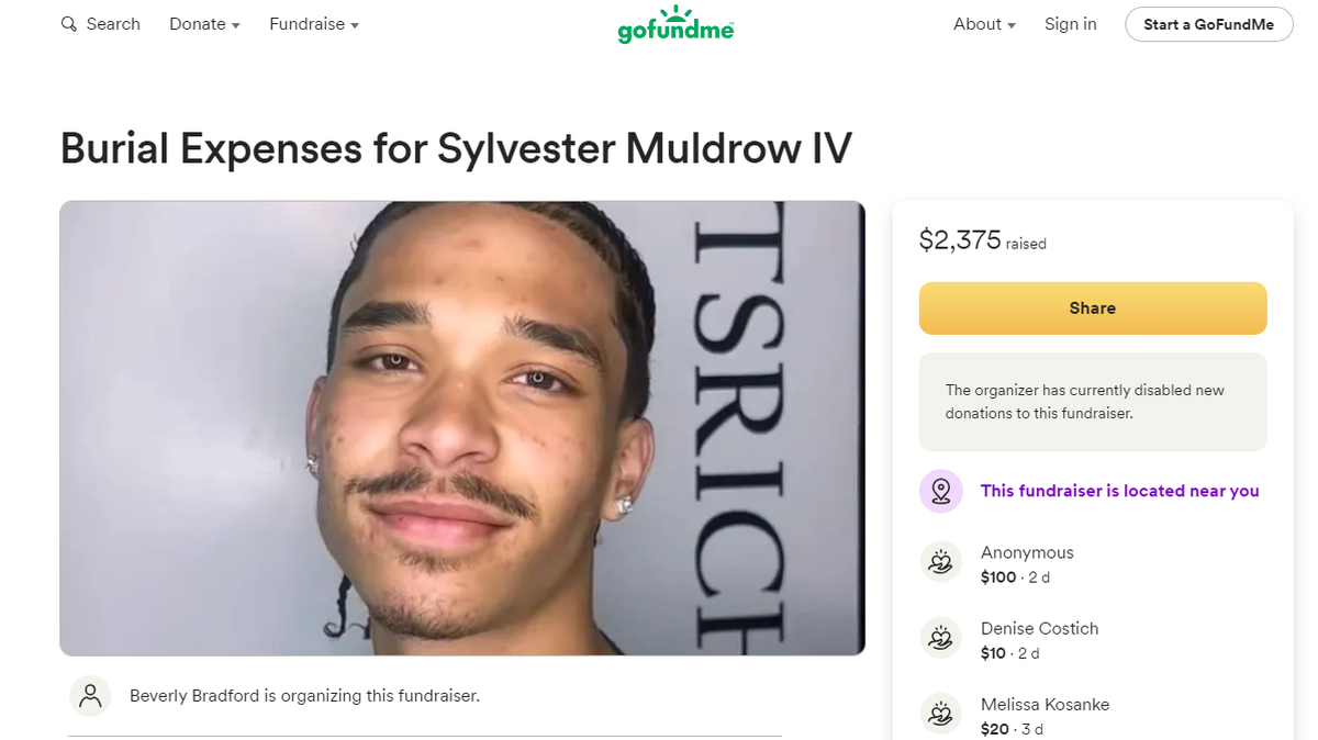 Sylvester “Lil Ves” Muldrow, 18, died in 2024 from an overdose. 