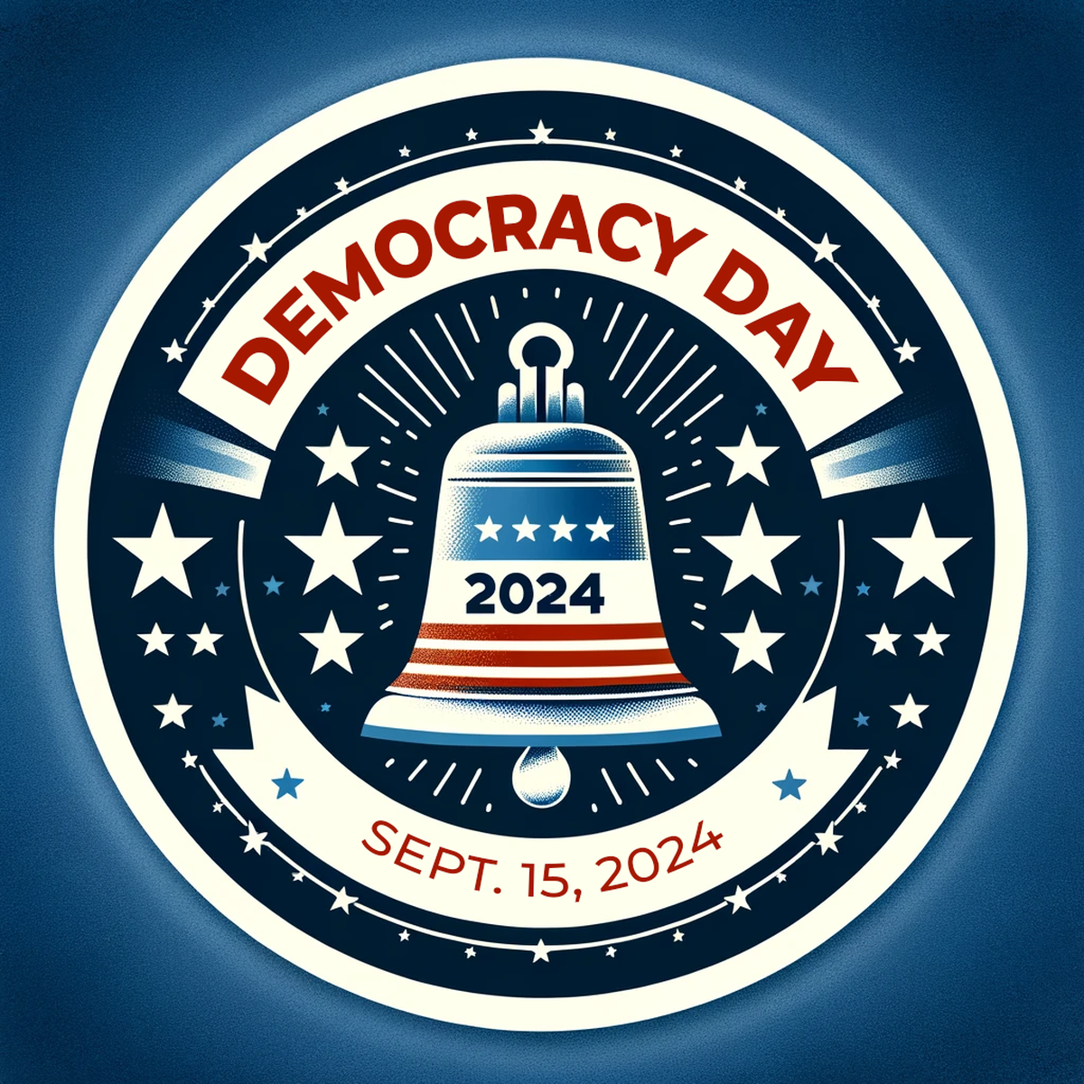 Democracy Day falls on September 15.
