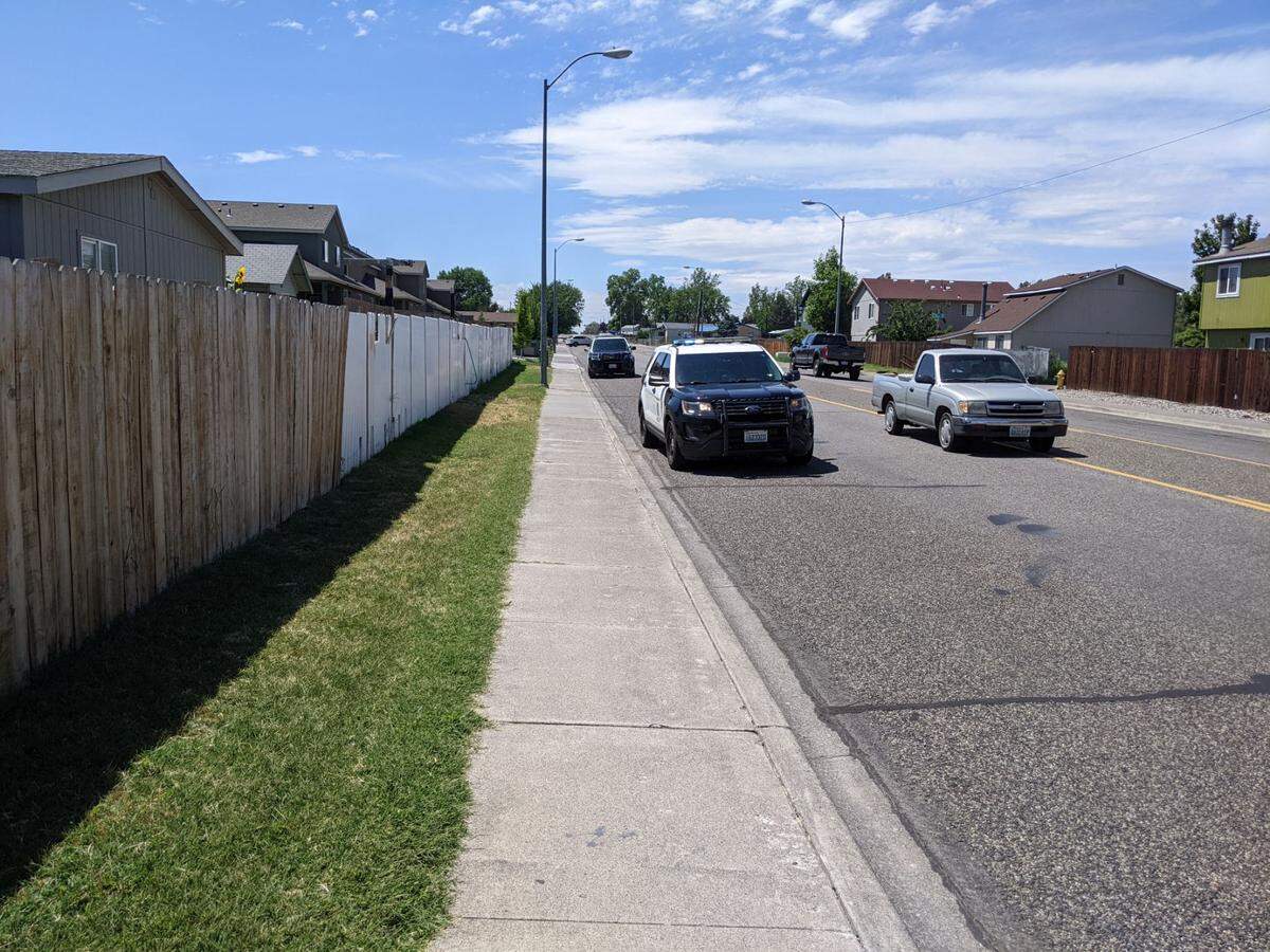 Kennewick Police were searching for a shooting suspect near Garden Vista Mobile Home park in Kennewick on Friday.
