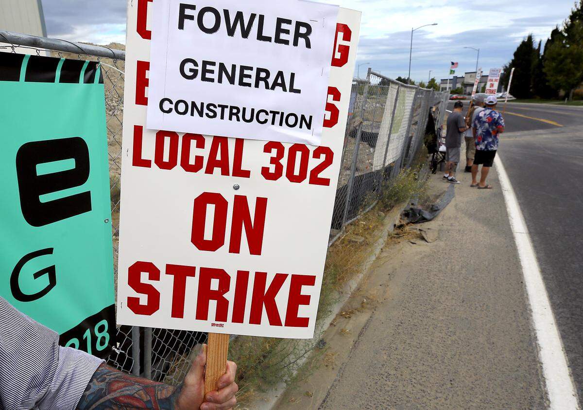 Construction sites across the Tri-Cities and Eastern Washington are still stopped or slowed as the International Union of Operating Engineers Local 302 continue to strike. 