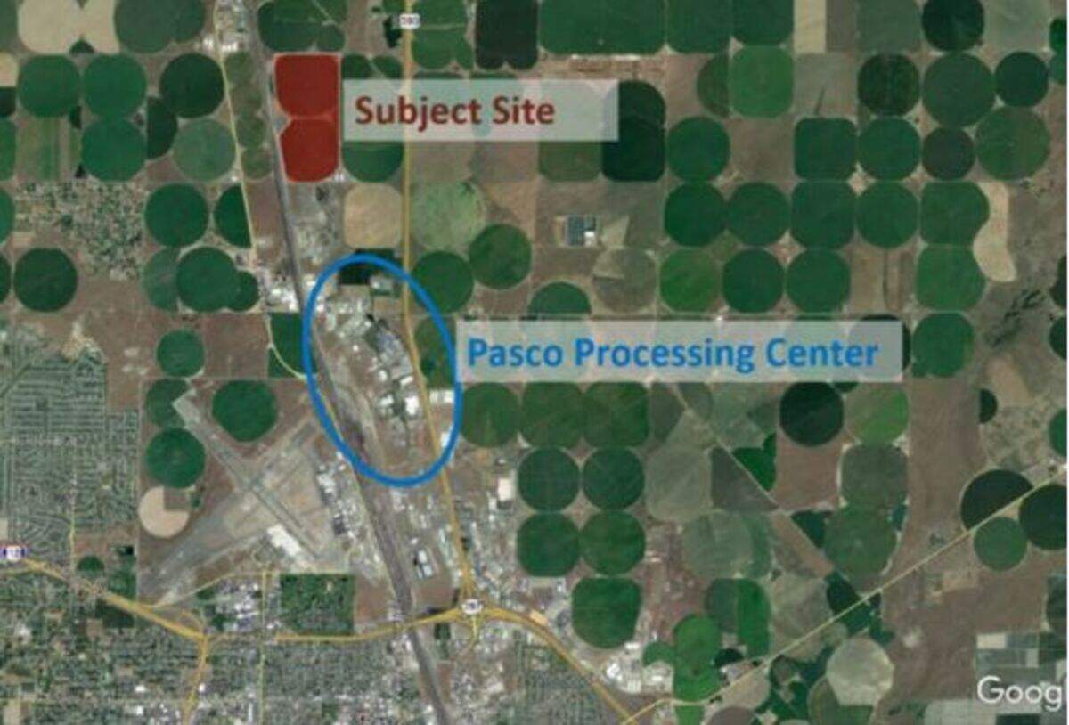 The Port of Pasco has completed a $6.5 million purchase of 300 acres from Balcom and Moe Inc. for future industrial development. The site is just north of the Pasco Processing Center.